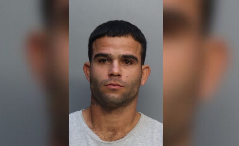 Miami: cubano arrestado por chocar contra una patrulla y huir de la escena