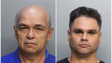 Cubanos arrestados por manejar clínica veterinaria sin licencia. (Foto © Miami-Dade County Corrections and Rehabilitation)