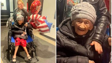 Familia logra sacar a su abuela de 100 años de Cuba con ayuda del parole humanitario. (Foto © Cubanos por el Mundo-Web)