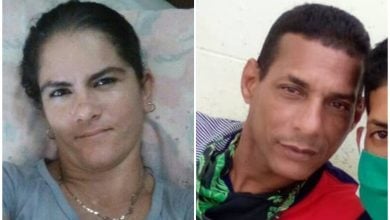Madre cubana asesinada en Camagüey y el presunto responsable. (Foto © Diana Rosa Cervantes Mejías-Facebook y Marcos Alberto Rodriguez-Facebook)