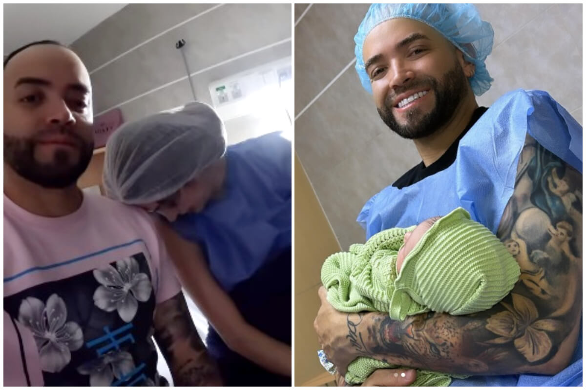 Nacho y su esposa Melany. (Captura de pantalla © Nacho- Instagram)