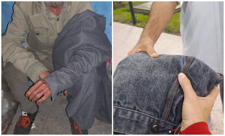 Reportero independiente entregó más de 50 abrigos a deambulantes en Camagüey