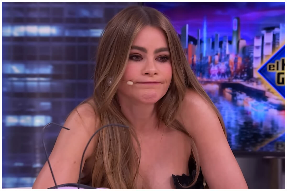 Sofía Vergara. (Captura de pantalla © El Hormiguero- YouTube)