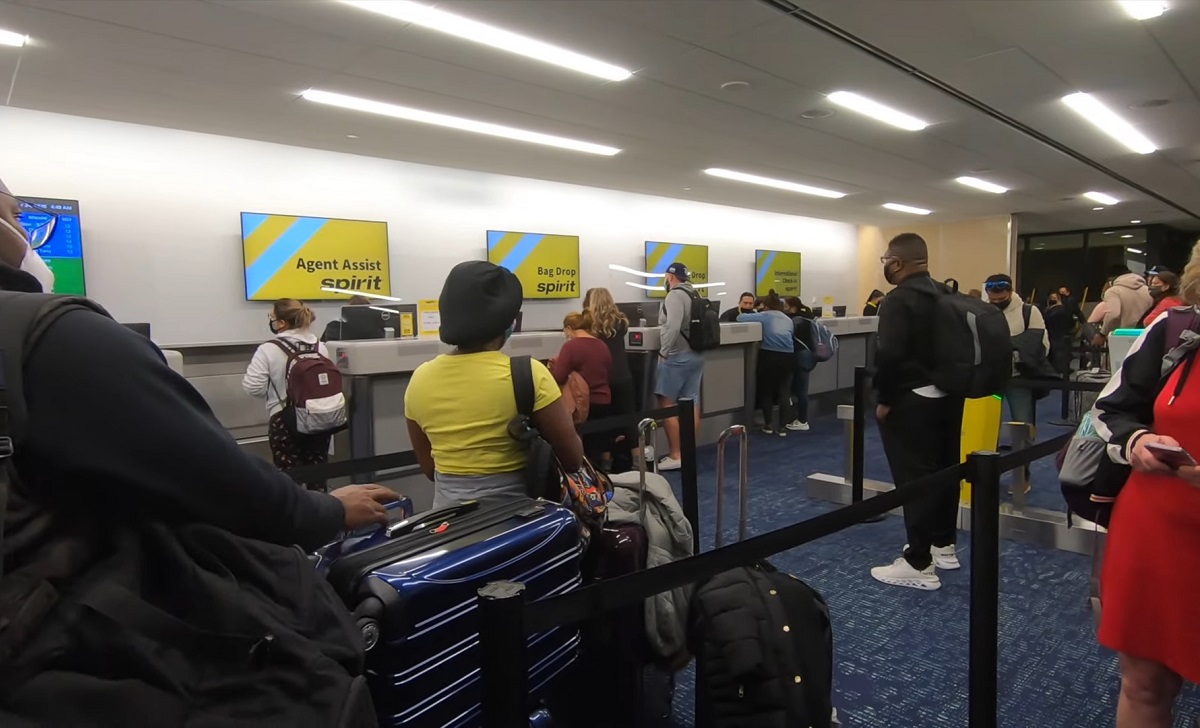 Imagen ilustrativa del Aeropuerto de Tampa, en Florida. (Captura de pantalla © Wonerliv Travel-YouTube)