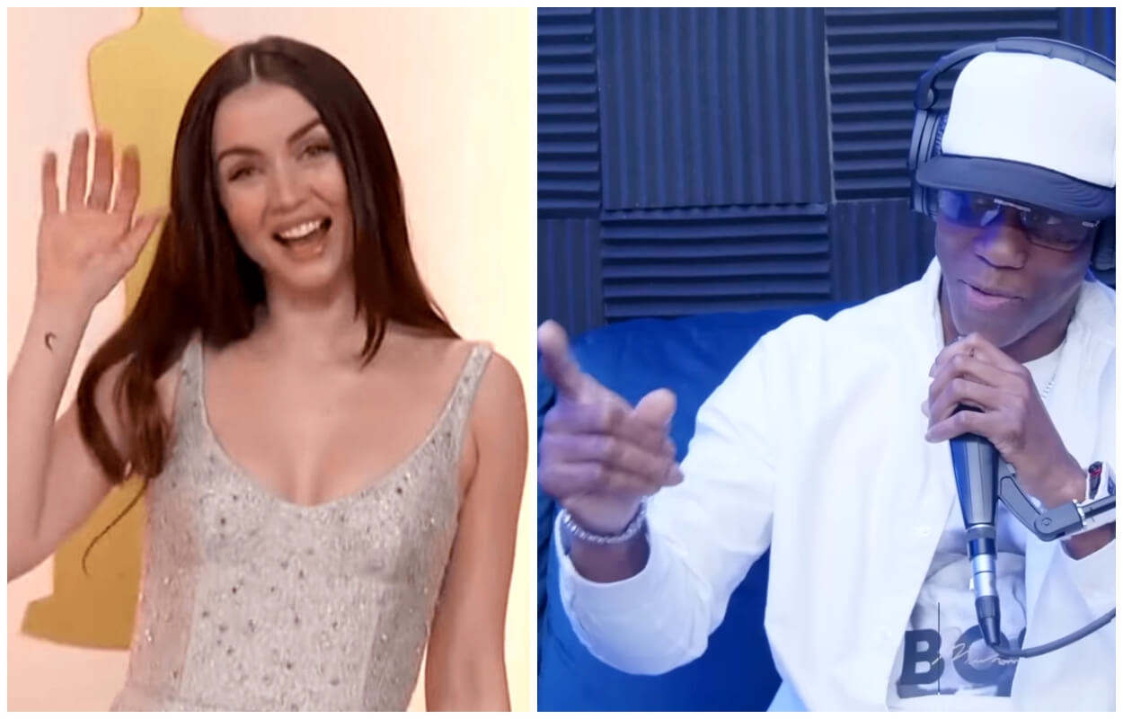 Ana de Armas nunca se ha pronunciado contra la dictadura, Yordenis Ugás es un ferviente opositor. (Captura de Pantalla YouTube © Tu Cosmopolis/ El Pichy Films)