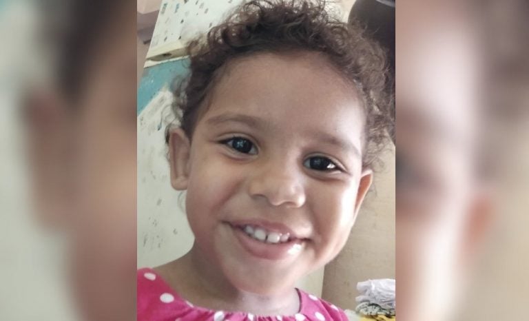 Piden ayuda para encontrar a una niña de tres años desaparecida en La Habana