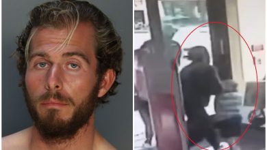 Imagen del sujeto detenido por intento de secuestro. (Foto © Miami-Dade Corrections and Rehabilitation y Captura de pantalla © AmericaTeVe Miami-YouTube)