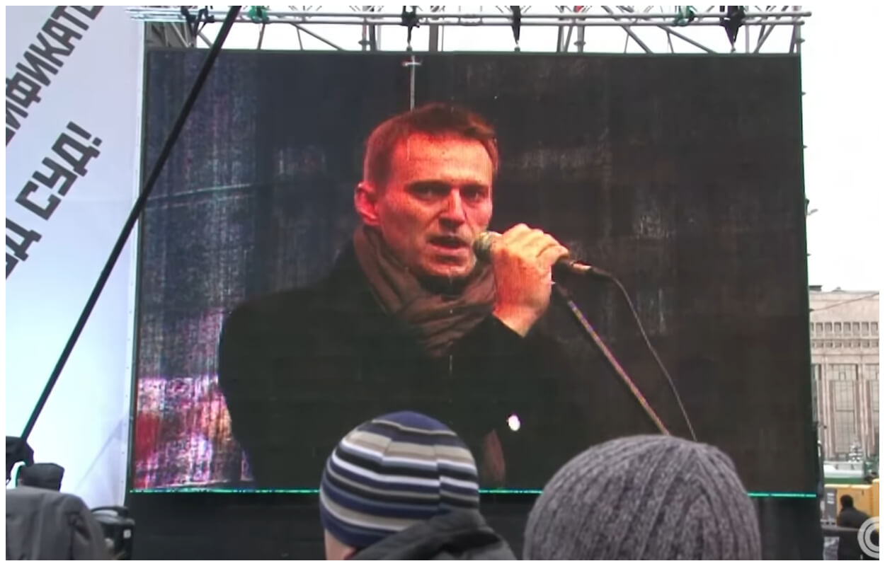 El líder opositor Alexei Navalny tenía gran convocatoria entre el pueblo ruso. (Captura de pantalla © CNN- YouTube)