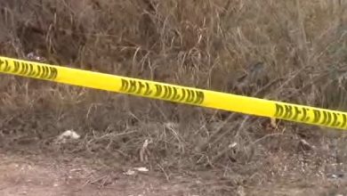 Imagen ilustrativa de la cinta amarilla utilizada por las autoridades. (Captura de pantalla © Noticiero Edición 21 Rioverde-Facebook)
