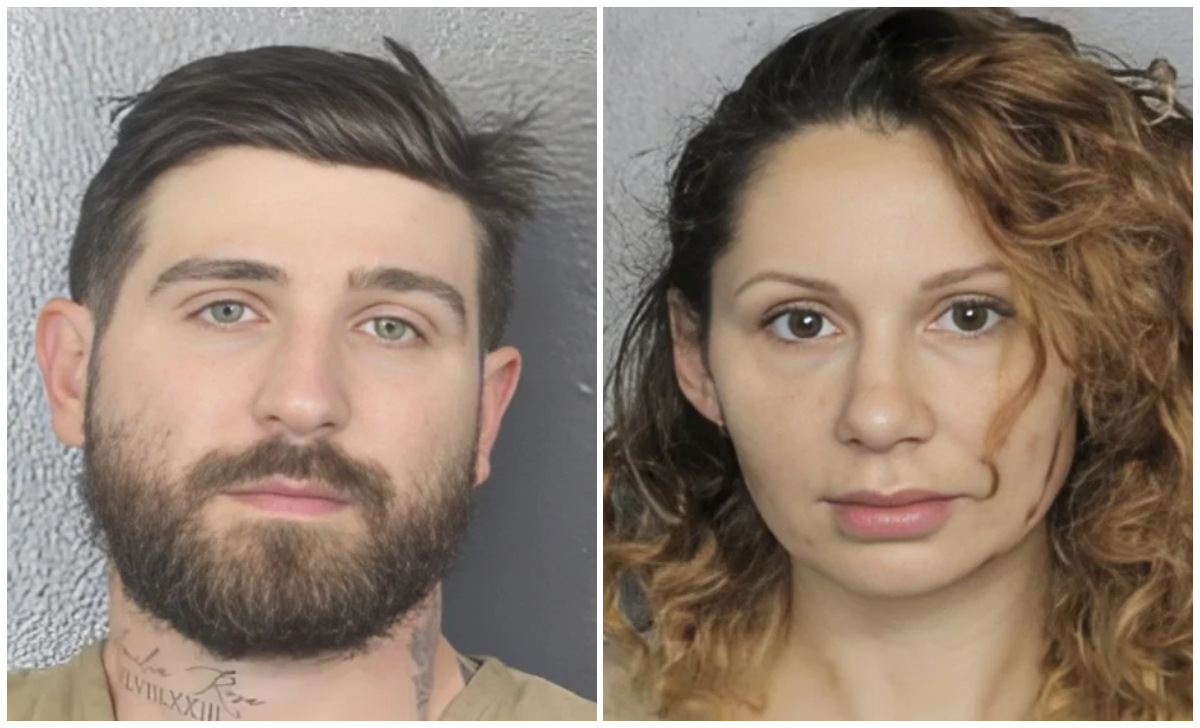 La pareja perdió la patria potestad de la menor el año pasado. (Foto © Oficina del Sheriff del condado de Broward)