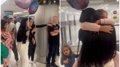 Madre recibe a su hija con ayuda del parole humanitario. (Captura de pantalla © yineoli-TikTok)