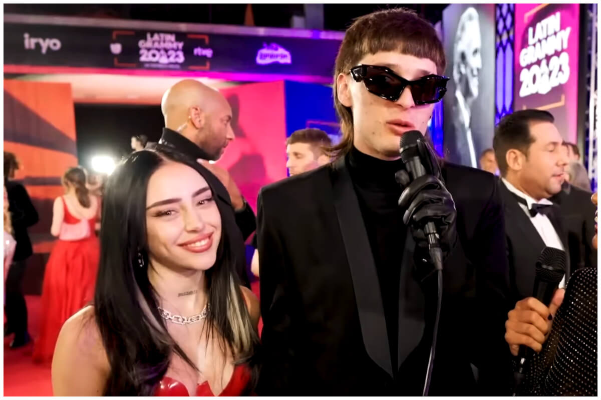 Peso Pluma y Nicki Nicole, apenas estuvieron presentes en los Premios Gramy donde el mexicano se llevó una estatuilla. (Captura de pantalla © Rolling Stone- YouTube)