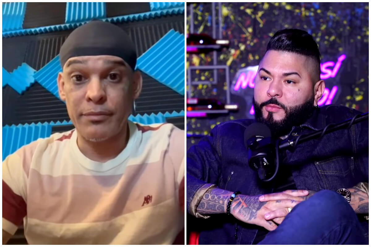 Rapero Kandyman, uno de los pilares del género urbano en Cuba quiere colaborar con el Chacal. (Captura de pantalla © Kandimamoficial- Inatagram/ Destino Tolk- YouTube)