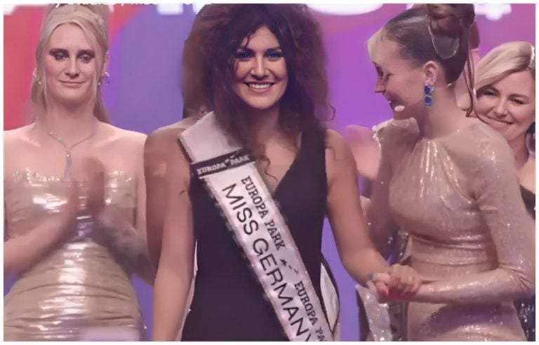 Activista iraní poco atractiva se corona como Miss Alemania 2024