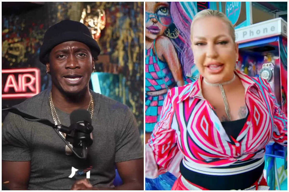 Destino Tolk y La Diosa ahora enfrentados en nuevo pleito para la cantante. (Captura de pantalla YouTube © Destino Positivo/ La Diosa)