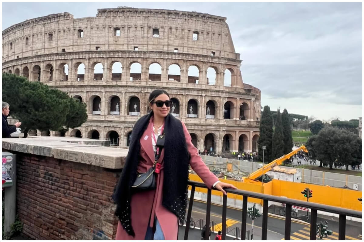 Iraisel Pintueles de viaje en Italia, visitó Roma, Venecia y Milán. (Captura de pantalla © IraiselPintueles- Instagram)