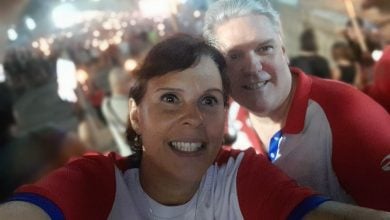 La esposa de Alejandro Gil también fue detenida por el caso de corrupción. (Foto © Gina M Gonzalez-Twitter)