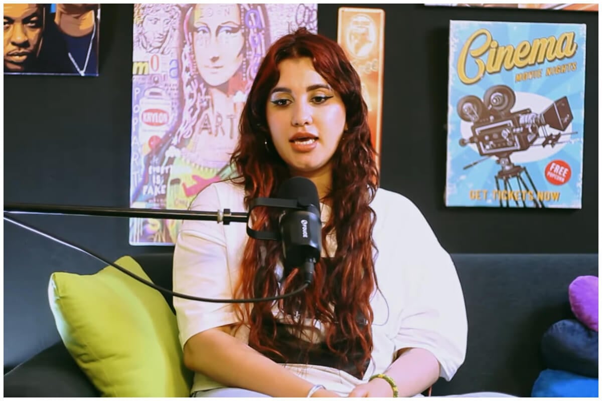La influencer cubana Dina Stars habla por primera vez tras su viaje a Cuba. (Captura de pantalla © Chunguito Podcast)