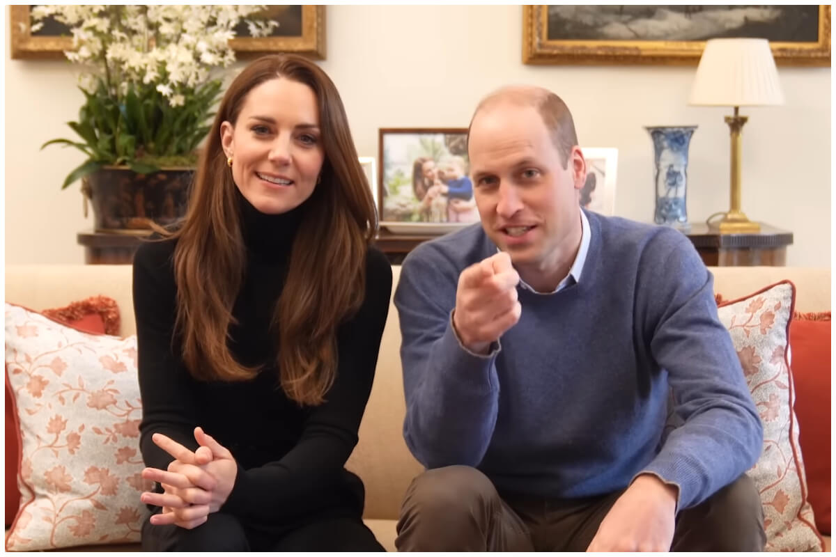 La princesa de Gales Kate Middleton y el príncipe William, hijo de Lady D. (Captura de pantalla © The prince and princess of Wales- YouTube)