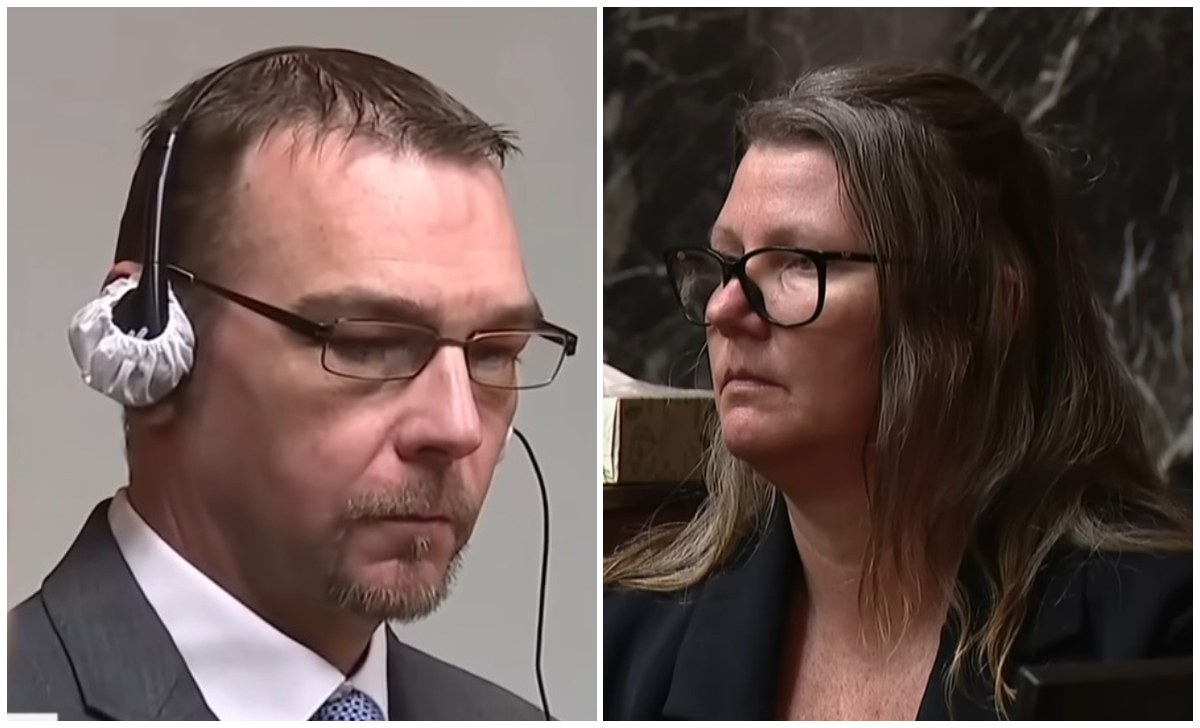 Padres de autor de un tiroteo escolar en Detroit son juzgados por homicidio involuntario. (Captura de pantalla © WXYZ-TV Detroit _ Channel 7-YouTube y Click On Detroit | Local 4 | WDIV-YouTube)