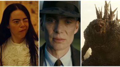 ‘Poor Things’, ‘Oppenheimer’ y ‘Godzilla Minus One’, destacadas en la 96ª edición de los Premios Óscar. (Captura de pantalla YouTube © Searchlight Films/ Universal Studios/ Godzilla Official by SOHO)