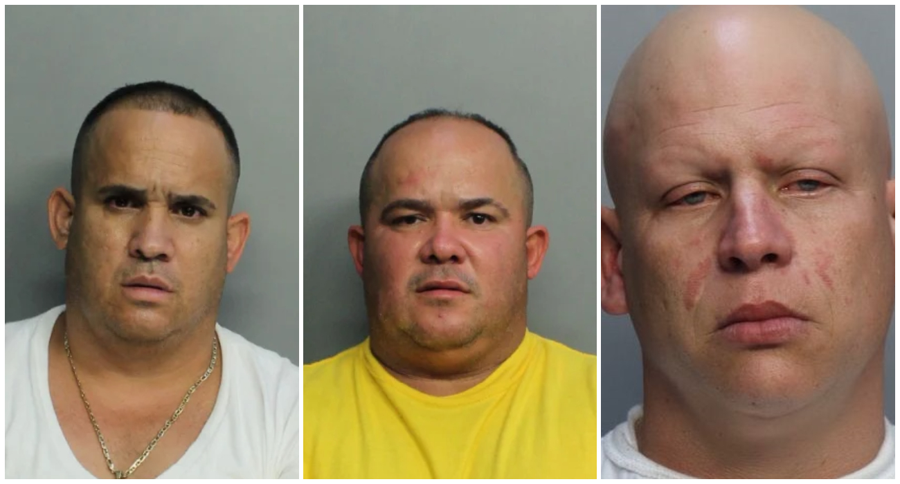 Al menos tres de los cinco contaban con un largo historial delictivo. (Foto © Miami-Dade County Corrections and Rehabilitation)
