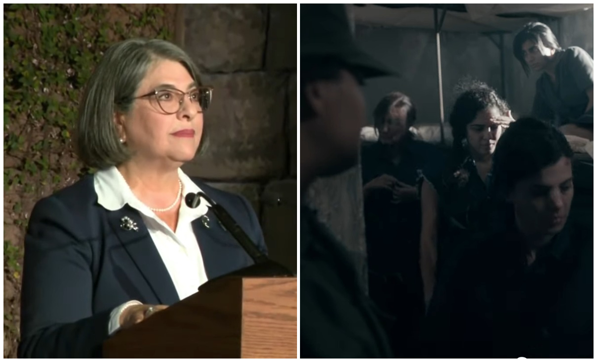 Alcaldesa de Miami-Dade aprovecha el éxito de Plantadas para su campaña. (Captura de pantalla © CBS Miami y Vilaplana Films-YouTube)