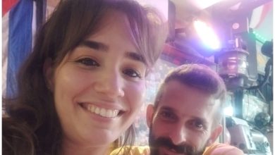 Amelia Calzadilla y su esposo, juntos se fueron con sus hijos a España en 2023. (Foto © Amelia Calzadilla- Facebook)