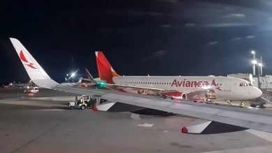 Imagen ilustrativa de un avión de la aerolínea Avianca. (Captura de pantalla © De andariegos-YouTube)