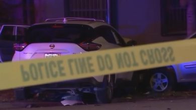 Imagen del accidente que le costó la vida a dos mujeres cubanas. (Captura de pantalla © AmericaTeVe Miami-YouTube)