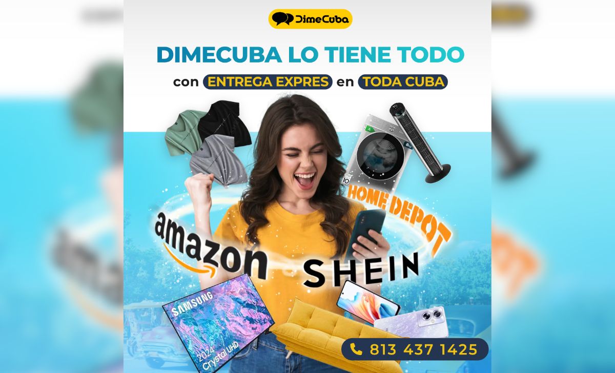 Compra en Amazon y envía la Isla a través de DimeCuba