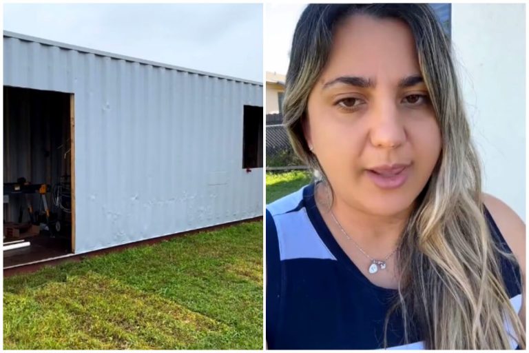 ¿Dinero fácil? Cubana en Miami rentará ‘container house’ que armó en su patio