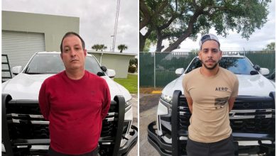 Cubanos detenidos robando correo en Florida. (Foto © Indian River County Sheriff's Office-Facebook)