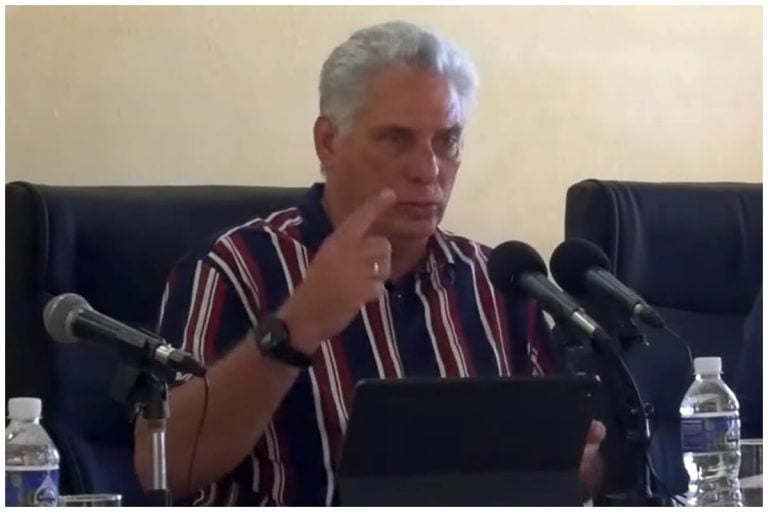 Díaz-Canel llama “vagos” a los cubanos y los culpa de la escasez alimentaria