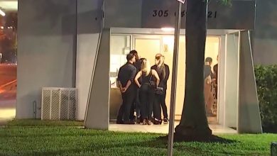 Funeral del joven cubano fallecido en El Doral. (Captura de pantalla © Telemundo 51-Web)