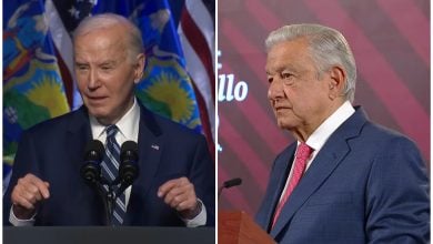 Imagen ilustrativa de los presidentes de EEUU y México. (Captura de pantalla © The White House-YouTube y Andrés Manuel López Obrador-YouTube)