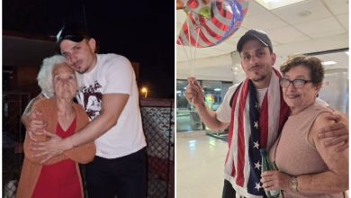 Ariel, el nieto de la abuela Martha logró salir de Cuba, pero ella se quedó. (Captura de pantalla ©Ariel_ramos_perdomo- Instagram)