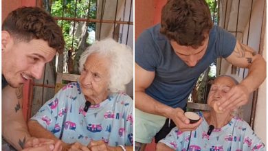 Ariel y la abuela Martha se han hecho famosos por su carisma. (Captura de pantalla © Ariel_Ramos_Pardomo- Instagram)