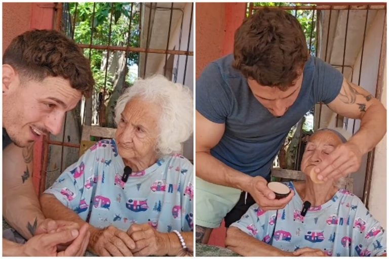 Viral: influencer cubana abuela Martha se vuelve modelo de maquillaje