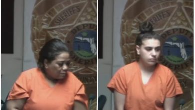 Cubanas arrestadas por fraude de seguros en Florida. (Captura de pantalla © AmericaTeVe Miami-YouTube)