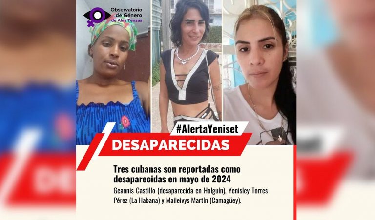 Reportan a tres mujeres desaparecidas en La Habana, Holguín y Camagüey