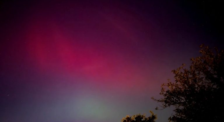 Auroras boreales iluminaron el cielo de Cuba durante tormenta solar