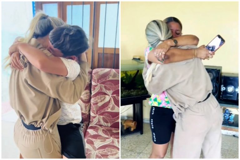 Cubana residente en Miami visita a su familia en Cuba tras 2 años sin verlos