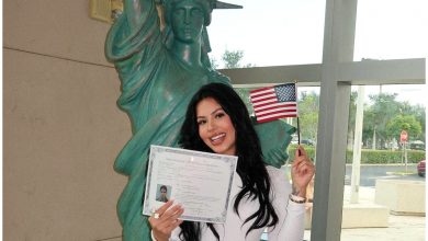 La Dura ya es ciudadana americana. (Captura de pantalla © Diliamnejacob- Instagram)