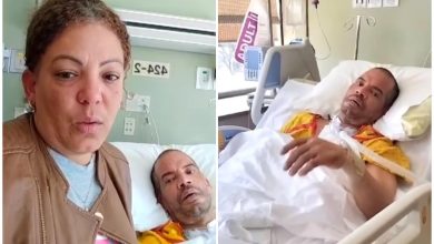 La hermana del cubano Néstor Fernandez, Daineris, pide ayuda para su difícil situación. (Captura de pantalla © Javier Díaz- Facebook)