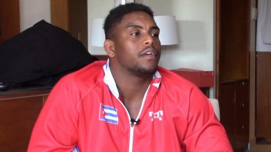 Imagen de referencia del luchador Ángel Pacheco. (Captura de pantalla © Danilo Velasquez-YouTube)