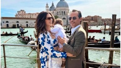 Nadia Ferreira y su esposo Marc Anthony, 30 años mayor que ella, en Venecia. (Foto © Nadiaferreira- Instagram)