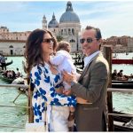 Nadia Ferreira y su esposo Marc Anthony, 30 años mayor que ella, en Venecia. (Foto © Nadiaferreira- Instagram)