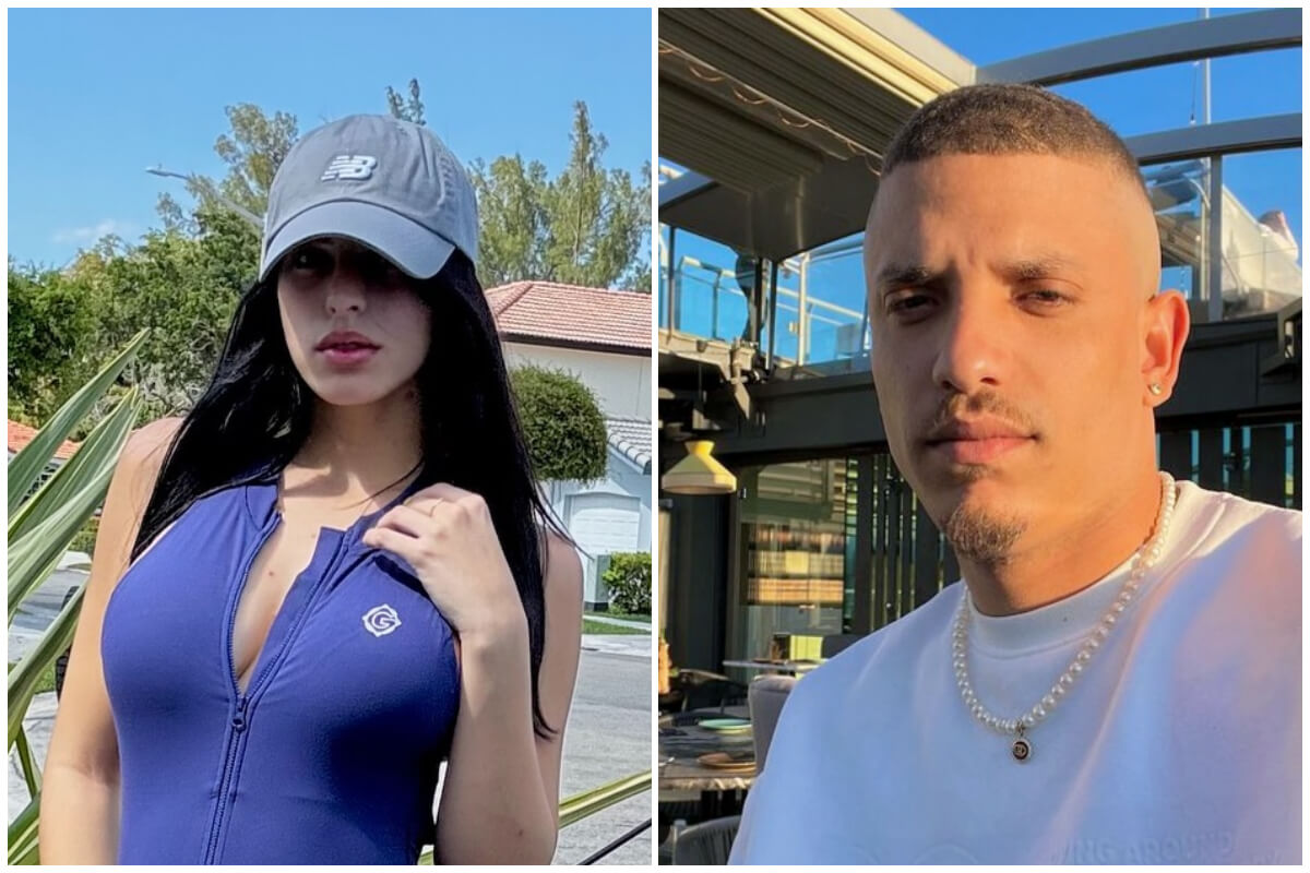 Oniel Bebeshito presumió a su esposa embarazada en redes. (Captura de pantalla Instagram © Rachelarderi/ Onielbebeshito)