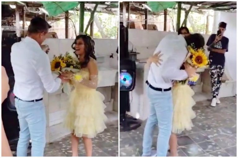 Padre cubano en EEUU sorprende a su hija en su fiesta de 15 años en Cuba
